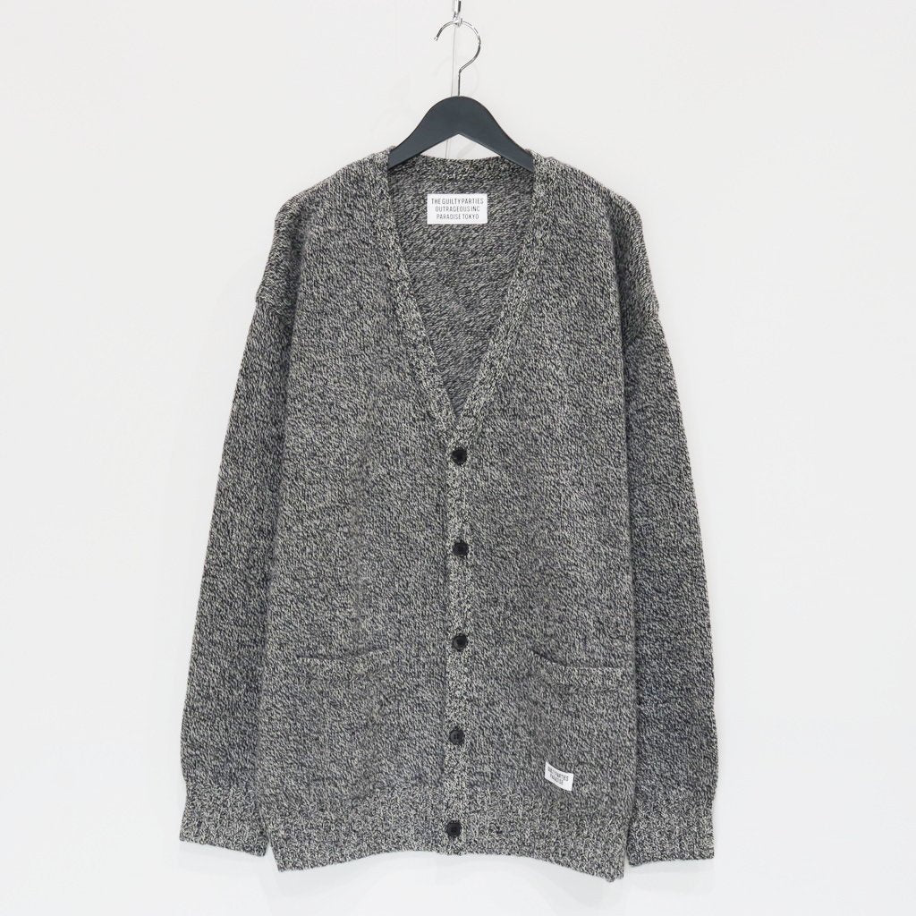 CLASSIC CARDIGAN -TYPE 1- #GRAY [23FW-WMK-KN03] - cocorozashi 三重