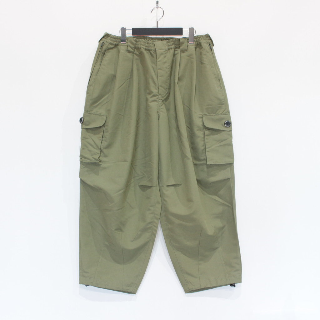 T-65 BALLOON CARGO PANTS #OLIVE [FW23-B04] – cocorozashi