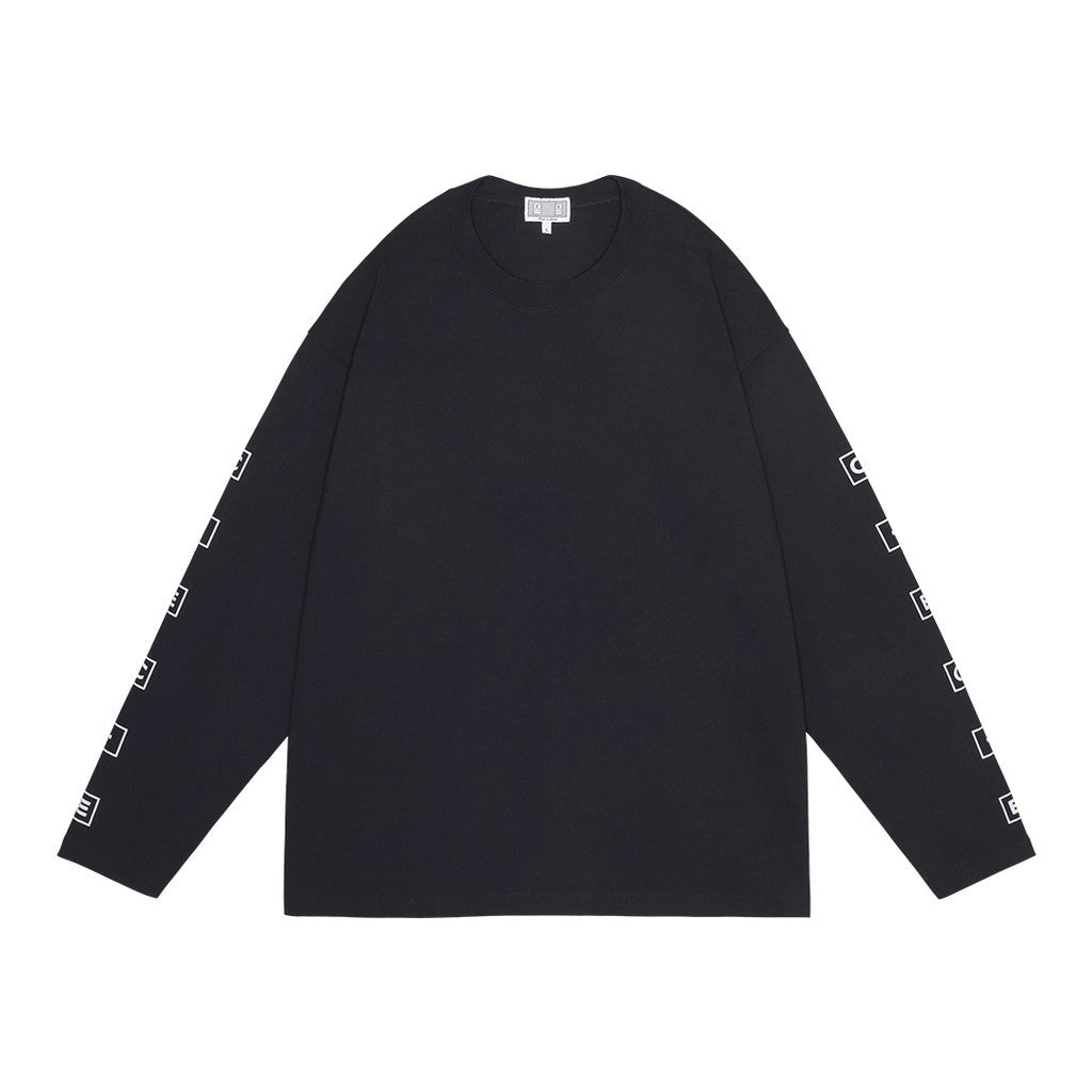 Luamoda Letter Tee サイズ2 黒 WILLOW LONG SLEEVE T #BLACK [CES28LT02] – cocorozashi