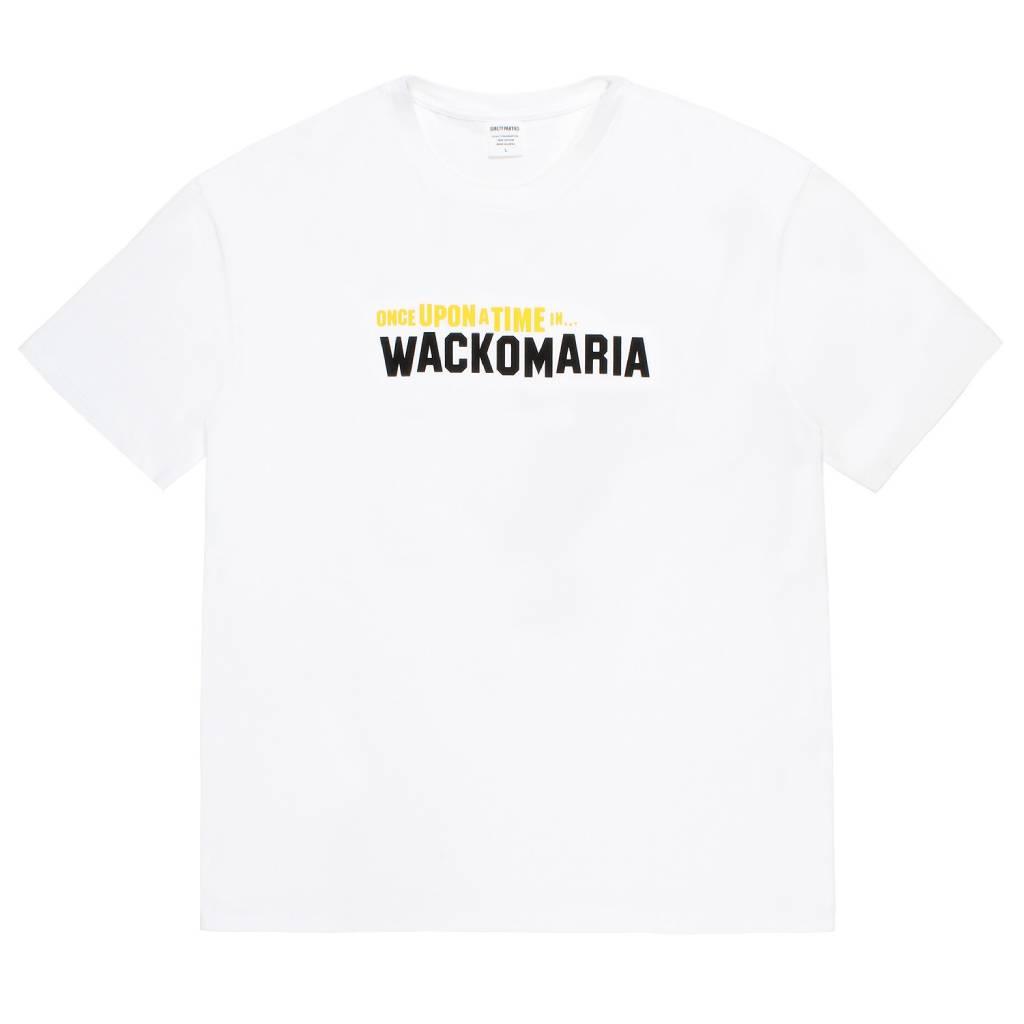 WASHED HEAVY WEIGHT CREW NECK T-SHIRT ( TYPE-5 ) #WHITE [26SS-WMT