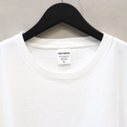 WASHED HEAVY WEIGHT CREW NECK T-SHIRT -TYPE 1- #WHITE [24SS-WMT-WT01]