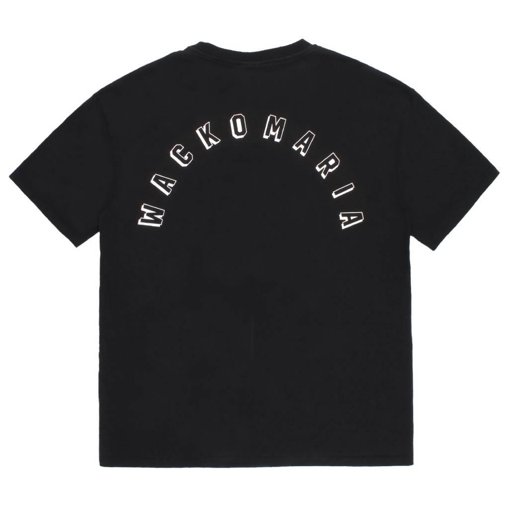 ワコマリア　WASHED HEAVY WEIGHT Tシャツ　ブラック　Mサイズ WASHED HEAVY WEIGHT CREW NECK T-SHIRT ( TYPE-8 ) #BLACK [26SS-WMT