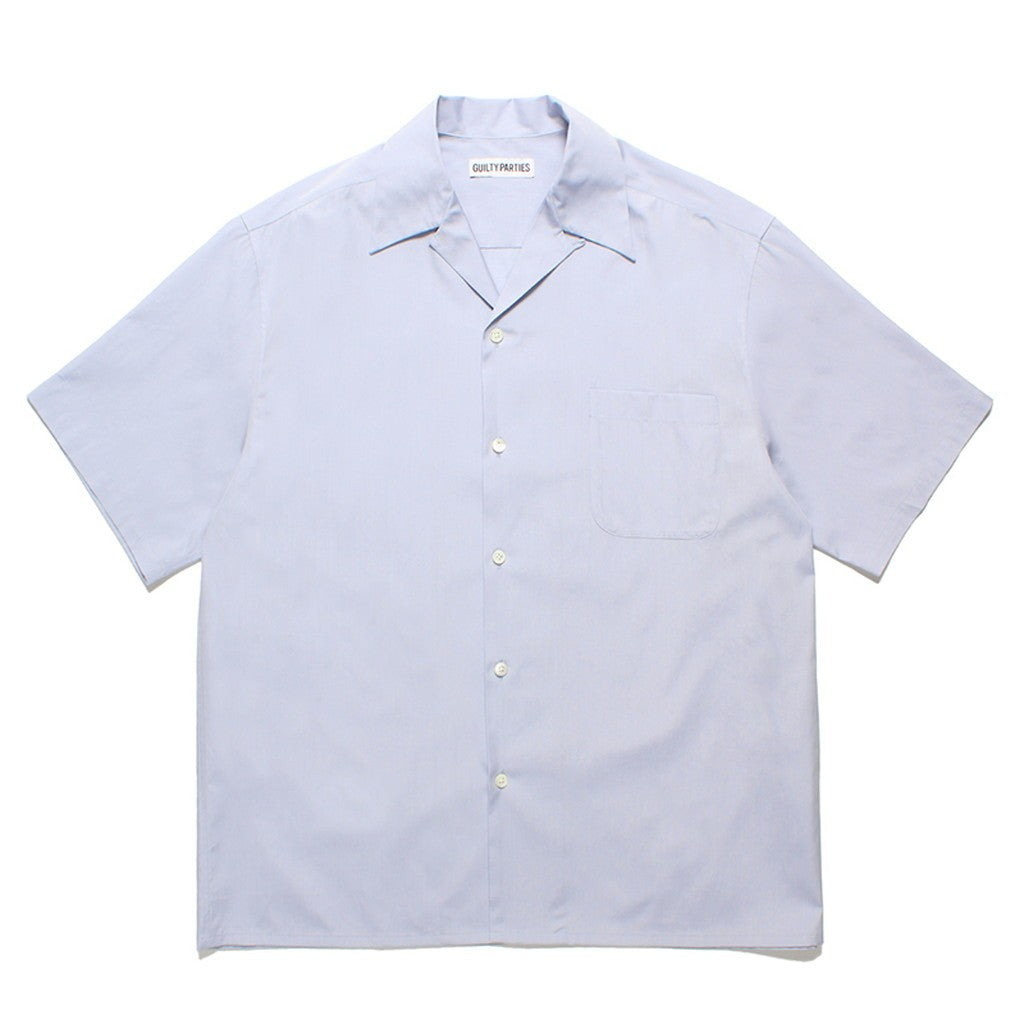 OPEN COLLAR SHIRT S/S -TYPE 3- #BLUE [24SS-WMS-OC03]