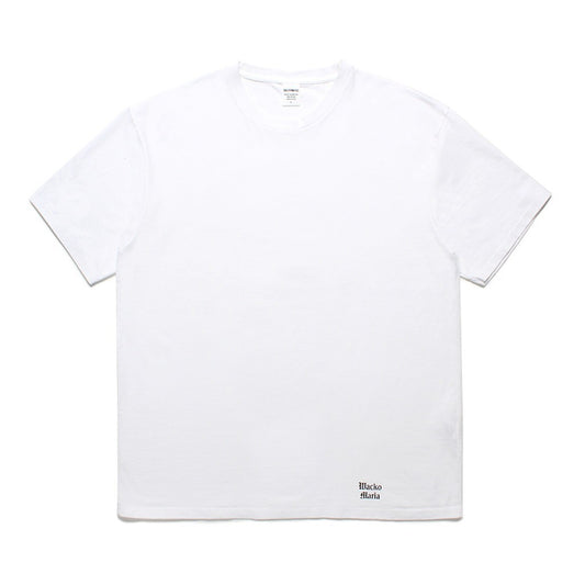 WASHED HEAVY WEIGHT CREW NECK T-SHIRT -TYPE 1- #WHITE [24SS-WMT-WT01]