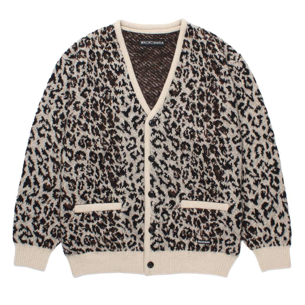 LEOPARD MOHAIR CARDIGAN #IVORY [25FW-WMK-KN08] – cocorozashi