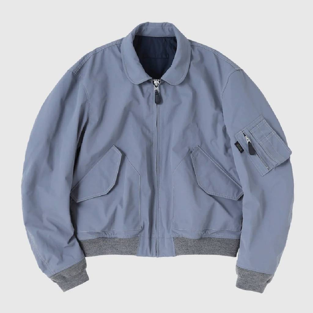 Reversible Flight Jacket #Grey [SD25F-JK05] - cocorozashi 三重県
