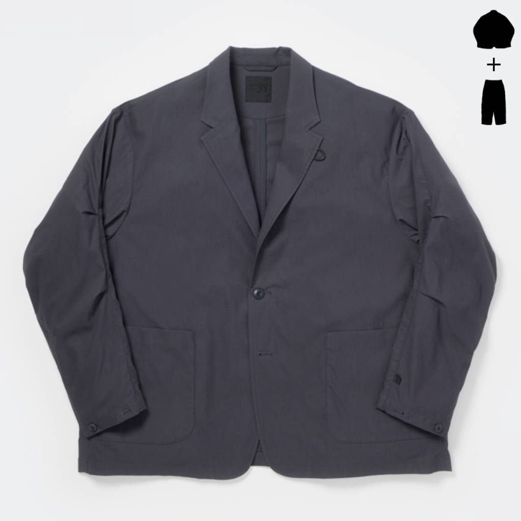 TECH LOOSE LIGHT 2B JACKET & TECH LIGHT EASY TROUSERS #D.NAVY [BJ