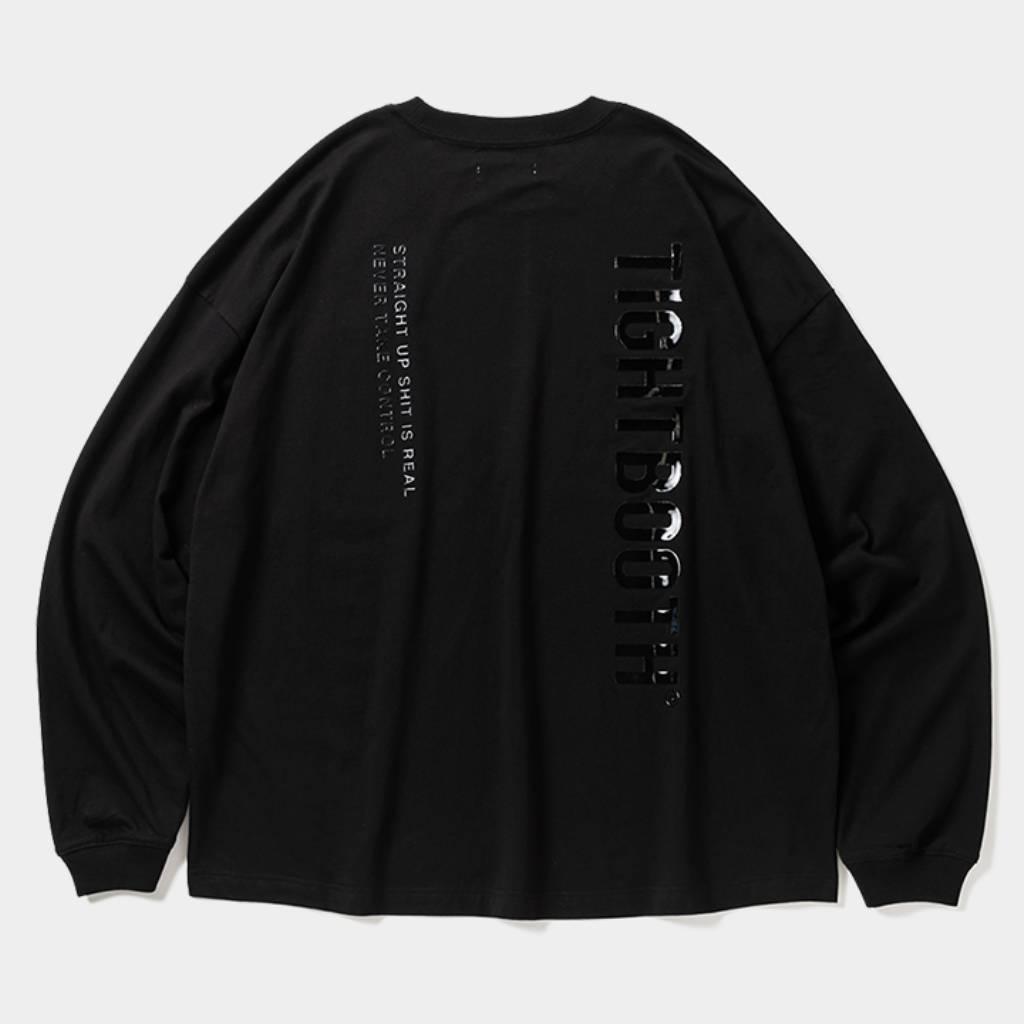 LABEL LOGO L/S T-SHIRT #Black [SS26-T02] - cocorozashi 三重県