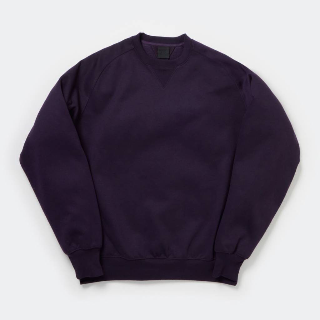 TECH SWEAT CREW FREEDOM SLEEVE #PURPLE [BE-51025W] - cocorozashi