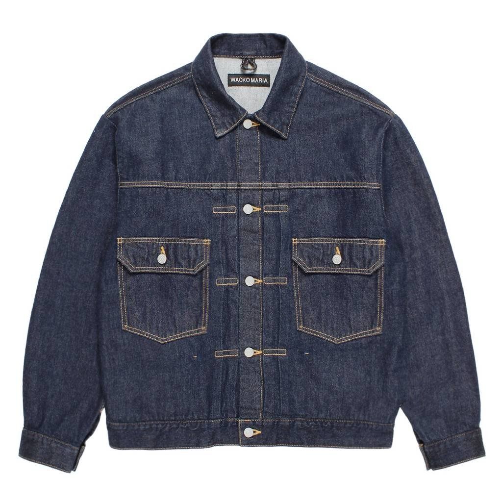 MASU INDIGO VELVET TRUCKER JACKET 別注　44 MASU INDIGO VELVET TRUCKER JACKET 別注 44 【公式通販】