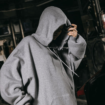 「G7-H1」 Shadow Paint Hoodie #GRAY [GOOPI-23AW-OCT-03]
