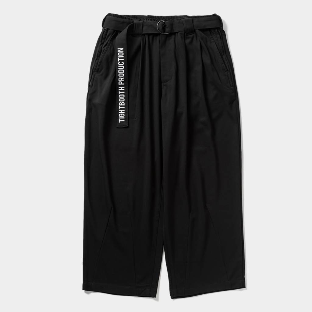 BAGGY SLACKS #BLACK [FW24-B09] – cocorozashi