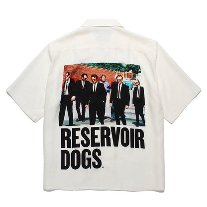 RESERVOIR DOGS | S/S HAWAIIAN SHIRT -TYPE 1- #WHITE [RD-WM-HI01]