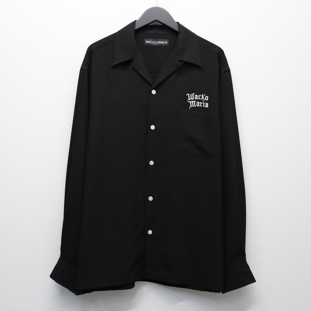 50'S SHIRT L/S ( TYPE-1 ) #BLACK [26SS-WMS-OC05] - cocorozashi
