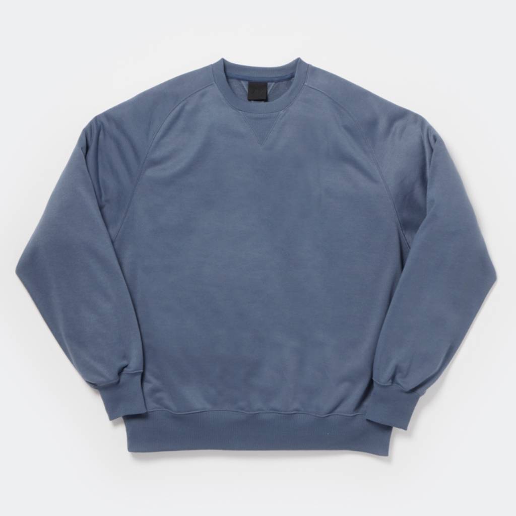TECH SWEAT CREW FREEDOM SLEEVE #SMOKE BLUE [BE-50026
