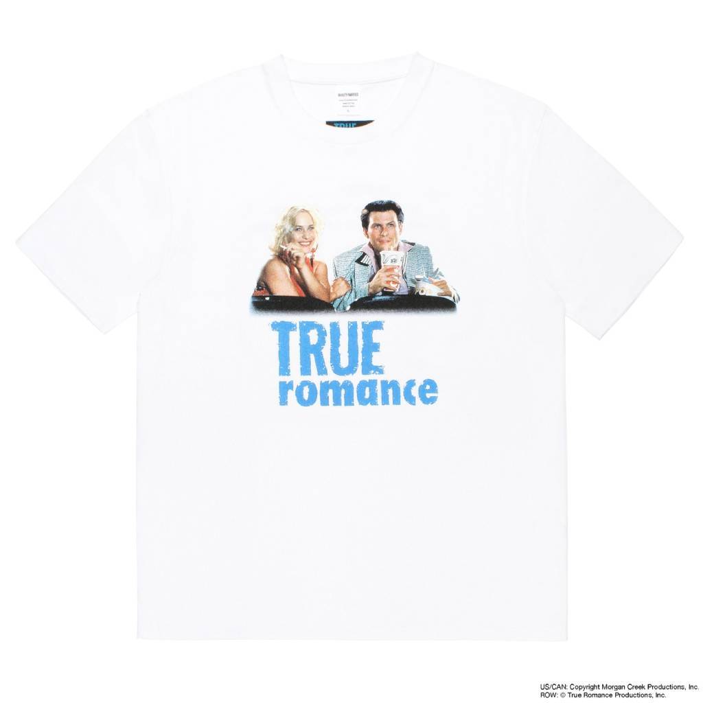 TRUE ROMANCE | WASHED HEAVY WEIGHT CREW NECK T-SHIRT ( TYPE-2