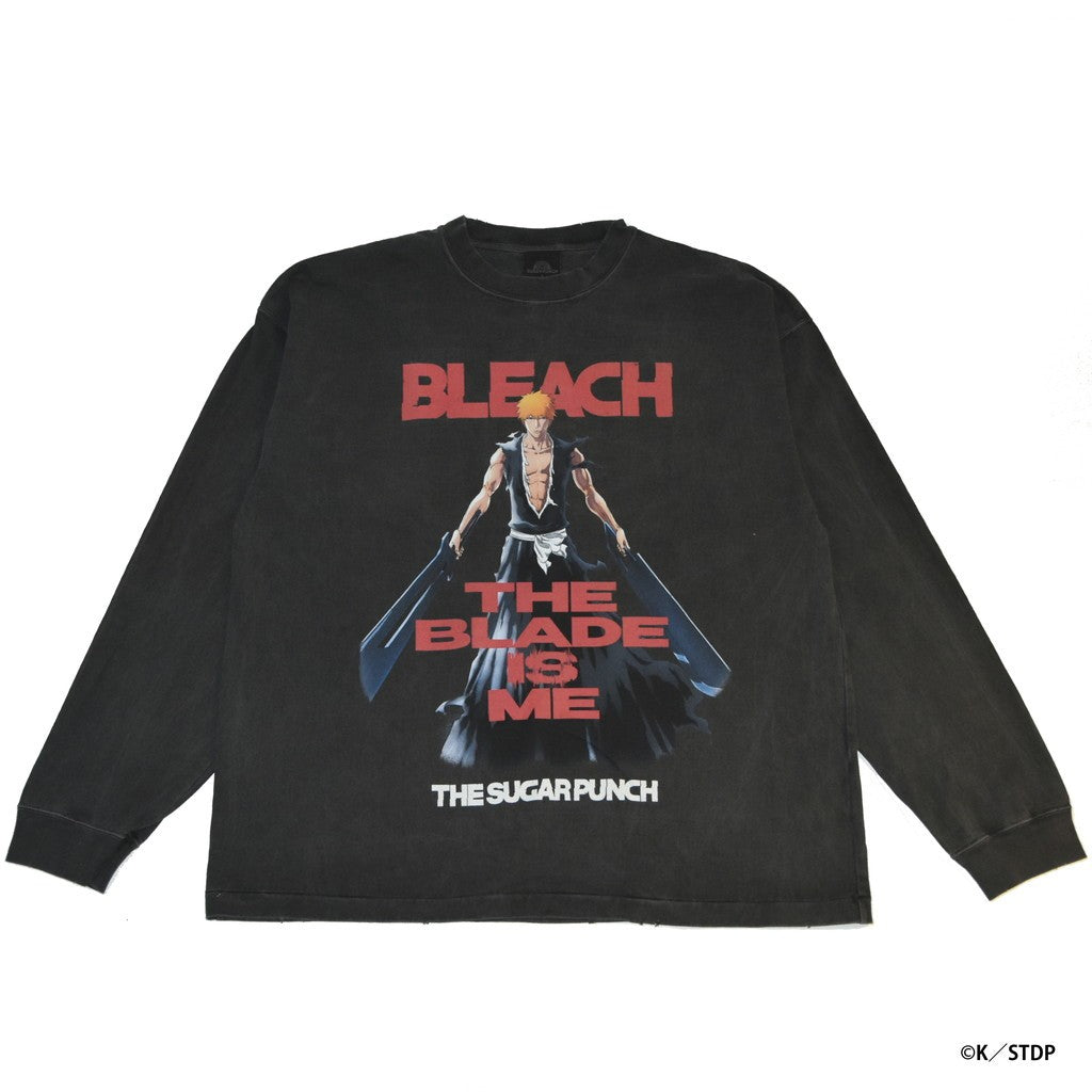 BLEACH | L/S T-Shirts - ICHIGO #BLACK [TBLM24AM002] - cocorozashi