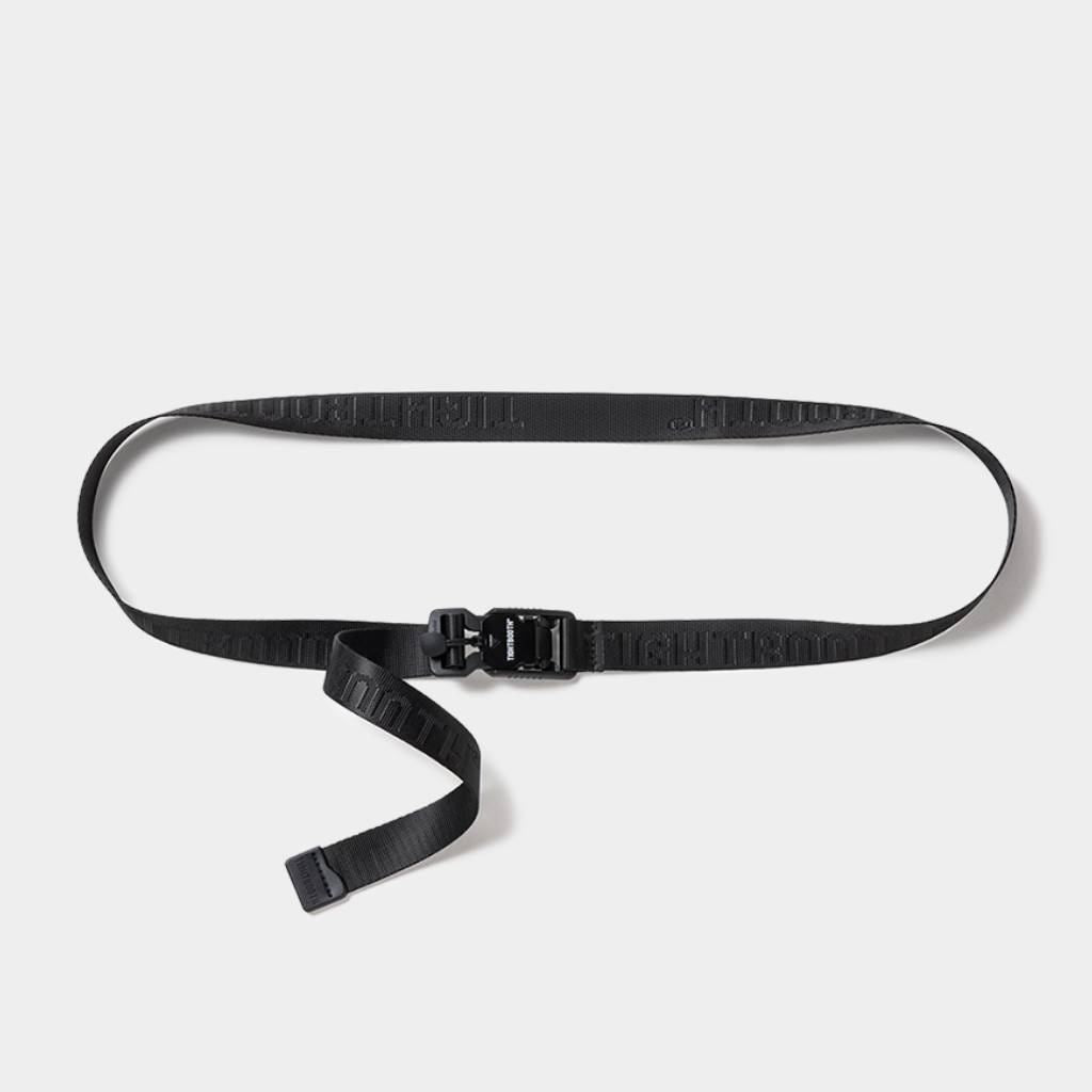 JACQUARD LOGO BELT #Black [SS26-A05] - cocorozashi 三重県四日市市
