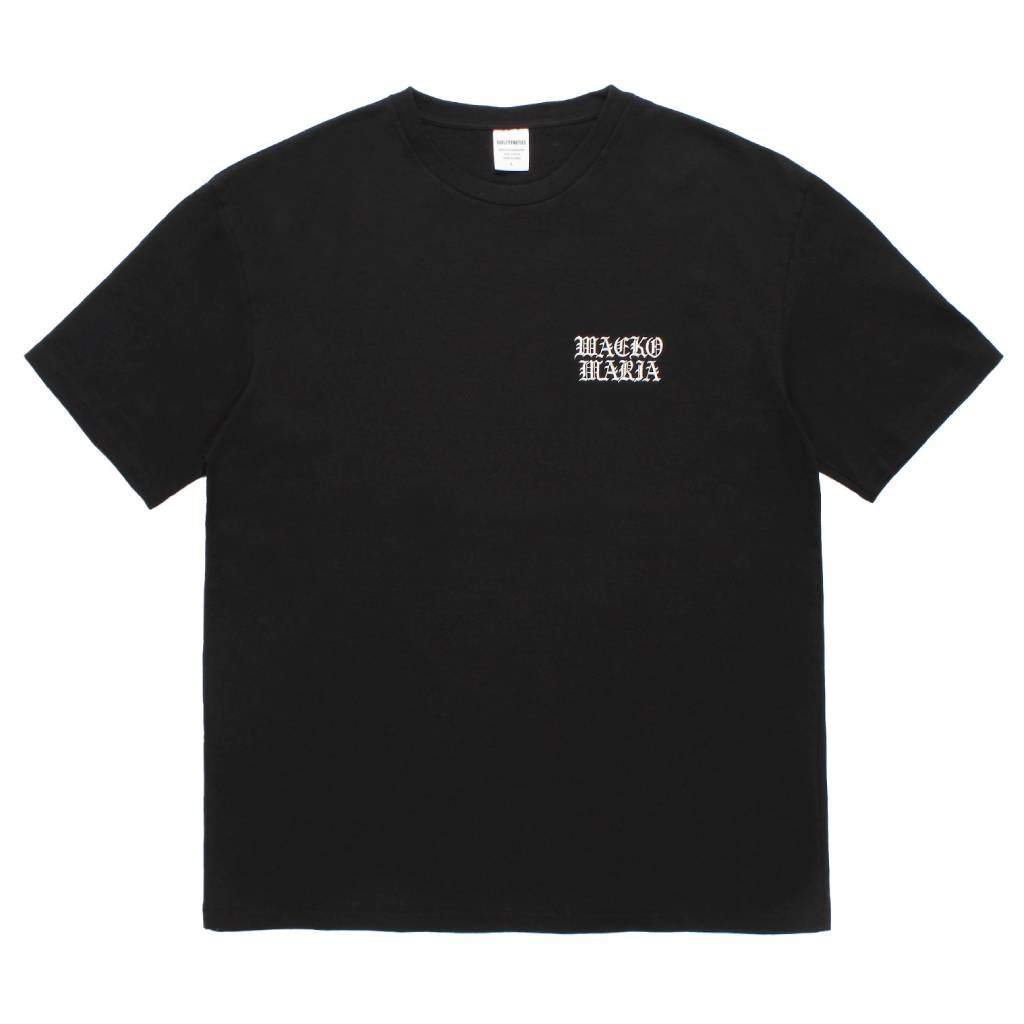 WASHED HEAVY WEIGHT CREW NECK T-SHIRT ( TYPE-1 ) #BLACK [25FW-WMT