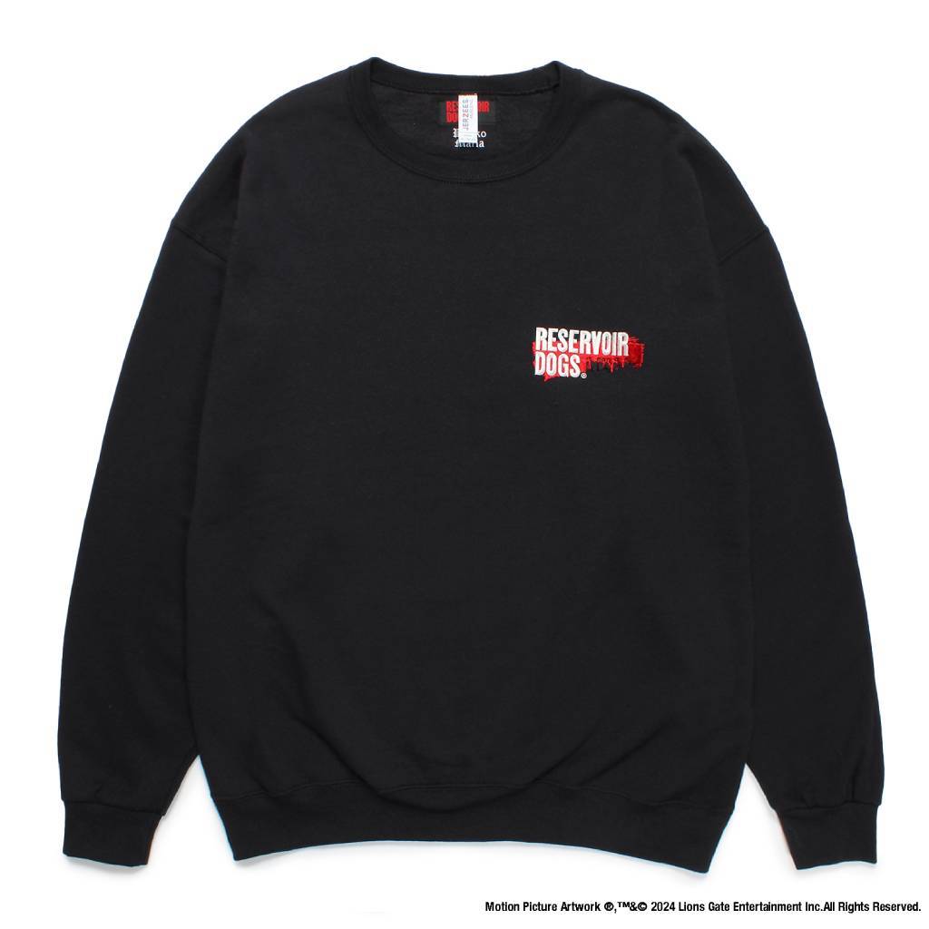 RESERVOIR DOGS | CREW NECK SWEAT SHIRT ( TYPE-1 ) #BLACK [RD-WM 