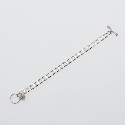 Anchor Link Bracelet -6mm- #SILVER [XOB060]