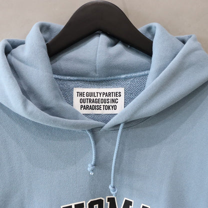 MIDDLE WEIGHT PULLOVER HOODED SWEAT SHIRT -TYPE 1- #BLUE [24SS-WMC-SS12]