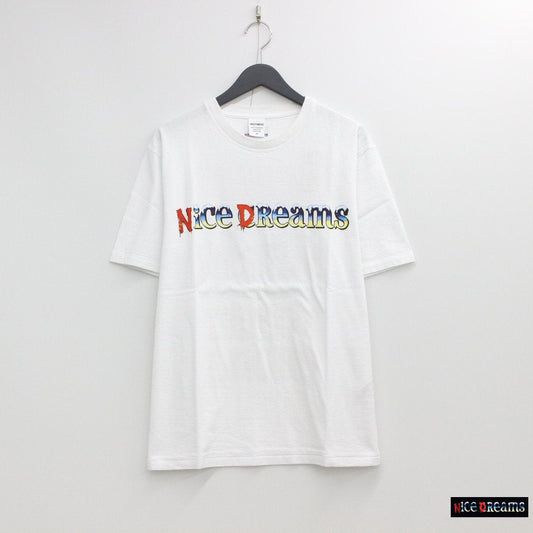 NICE DREAMS | WASHED HEAVY WEIGHT CREW NECK T-SHIRT TYPE 4 #WHITE [CCND-WM-WT04]