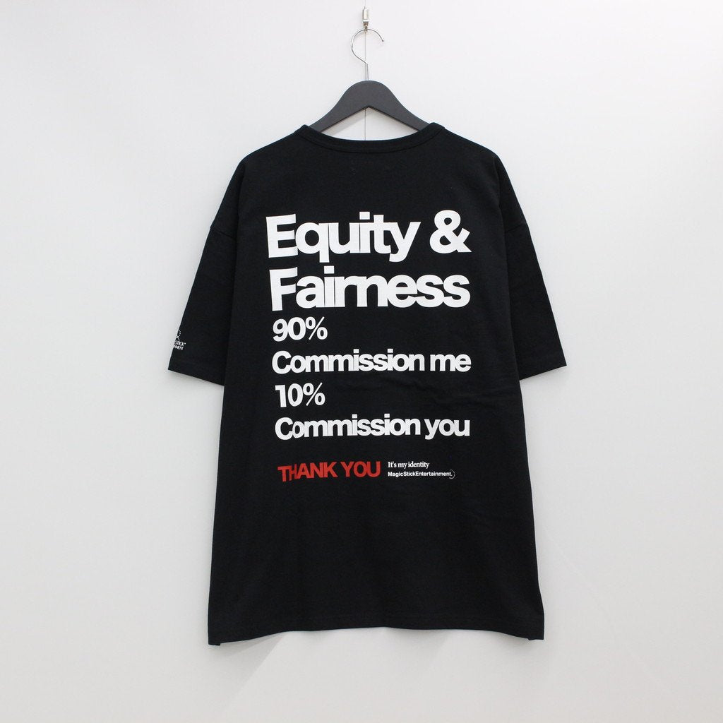 MAGIC STICK | マジックスティック EQUITY AND FAIRNESS T #BLACK