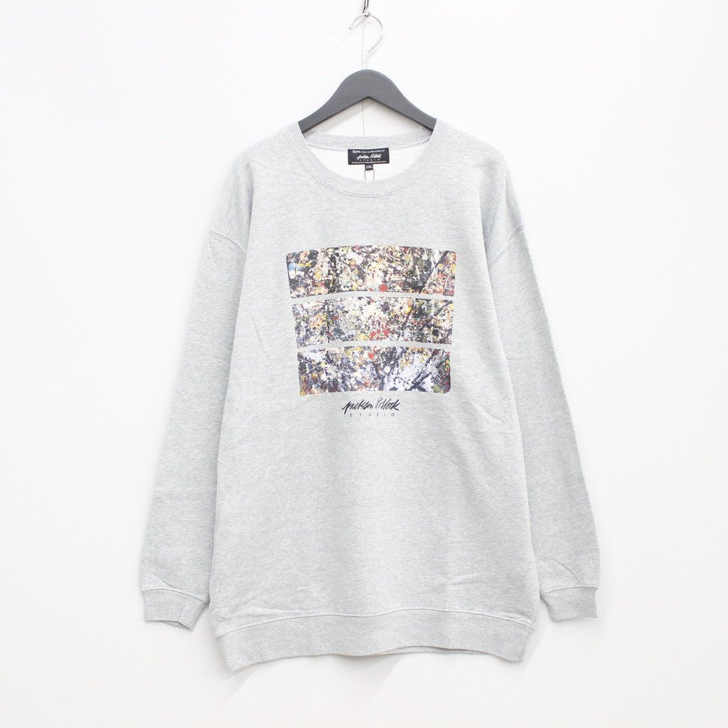 Sync. | シンク JACKSON POLLOCK STUDIO | CREWNECK SWEATSHIRT