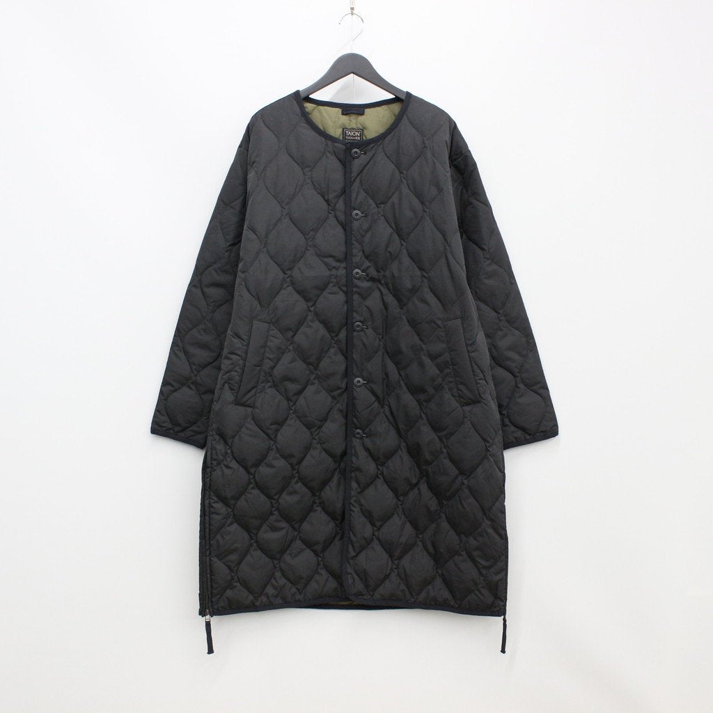 TAION 104BML-1 LONG U NECK COAT ダウンコート M - ダウンコート