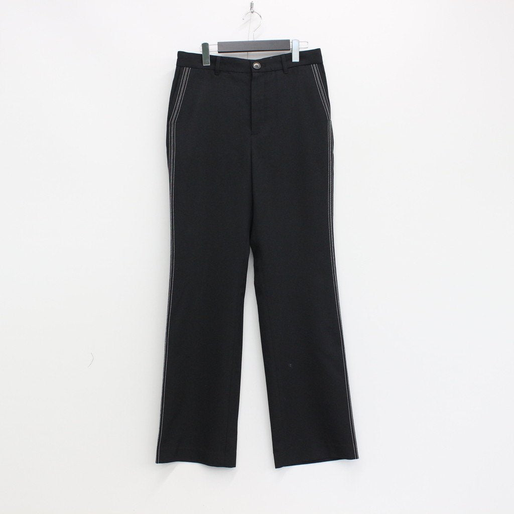 4 STITCHES WIDE SLACKS #BLACK [SC2310-PN06] _ SON OF THE CHEESE | サノバチーズ