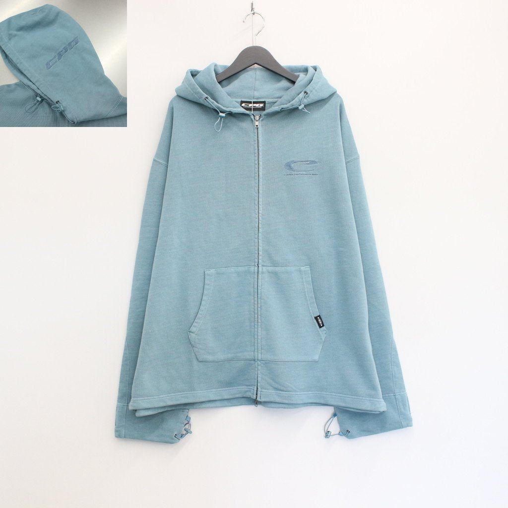 CPG | FULL ZIP HOODIE #PIGMENT MINT [FS1227] _ パーカー