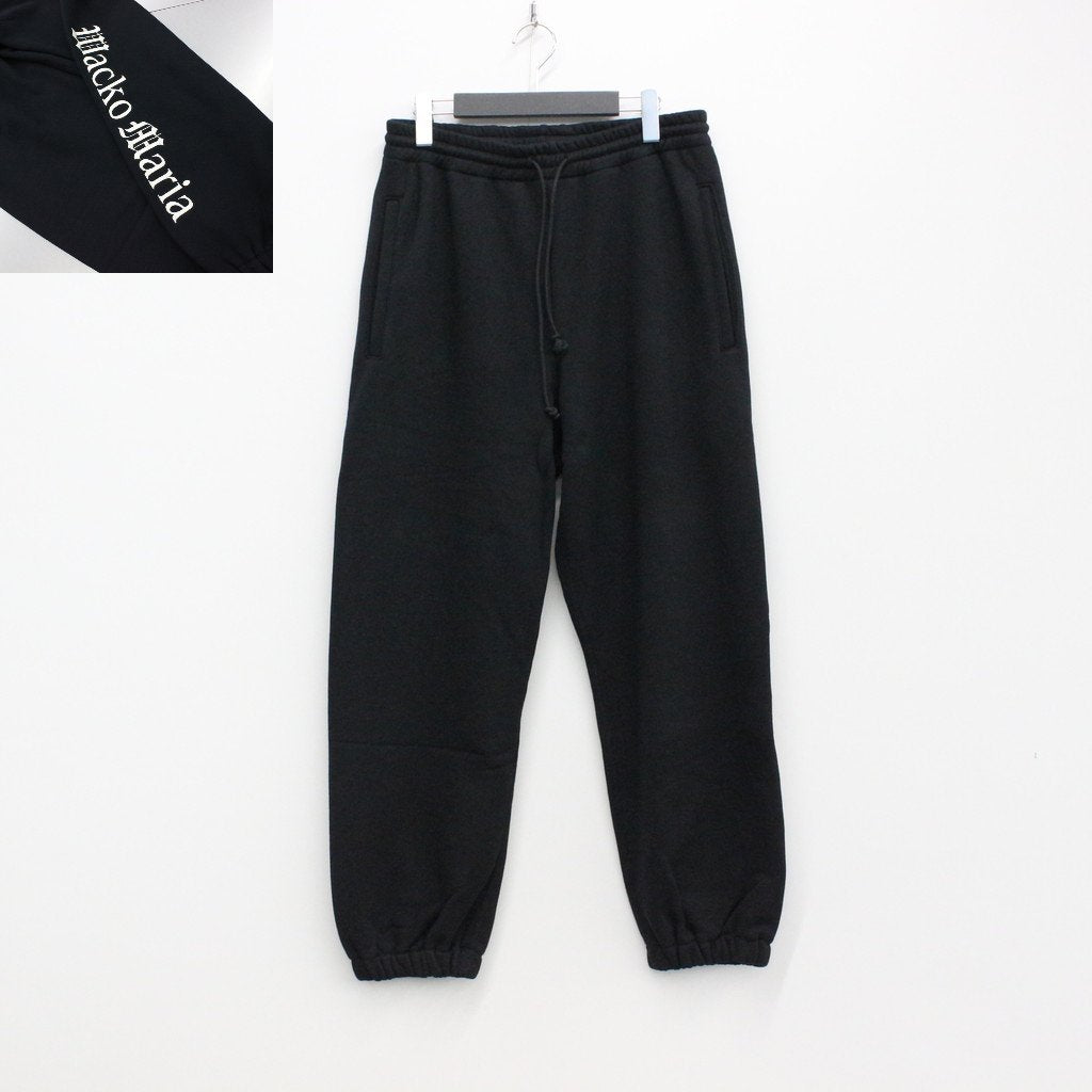 MIDDLE WEIGHT SWEAT PANTS #BLACK [23SS-WMC-SP02]