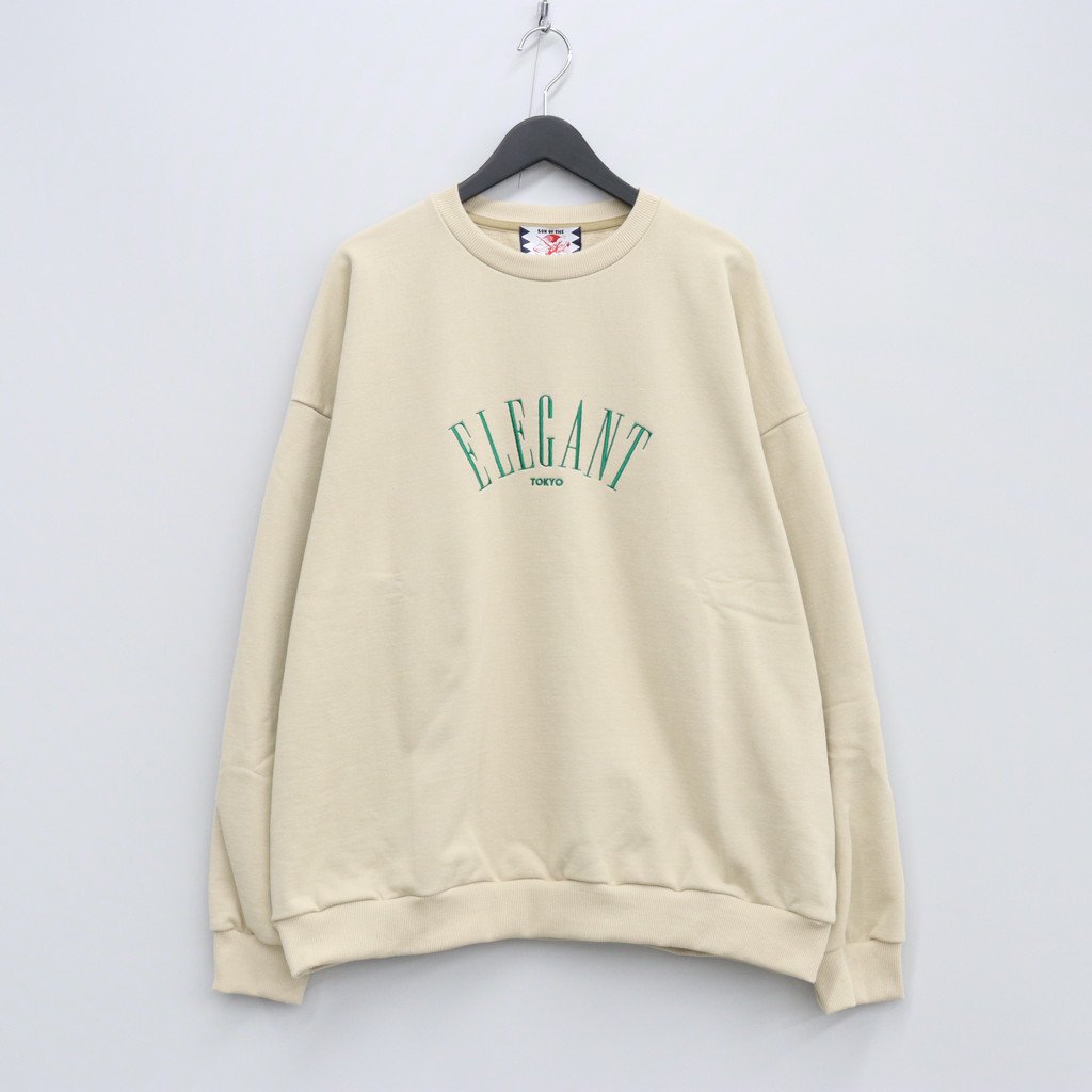 ELEGANT CREW #BEIGE [SC2310-CT03] _ SON OF THE CHEESE | サノバチーズ – cocorozashi