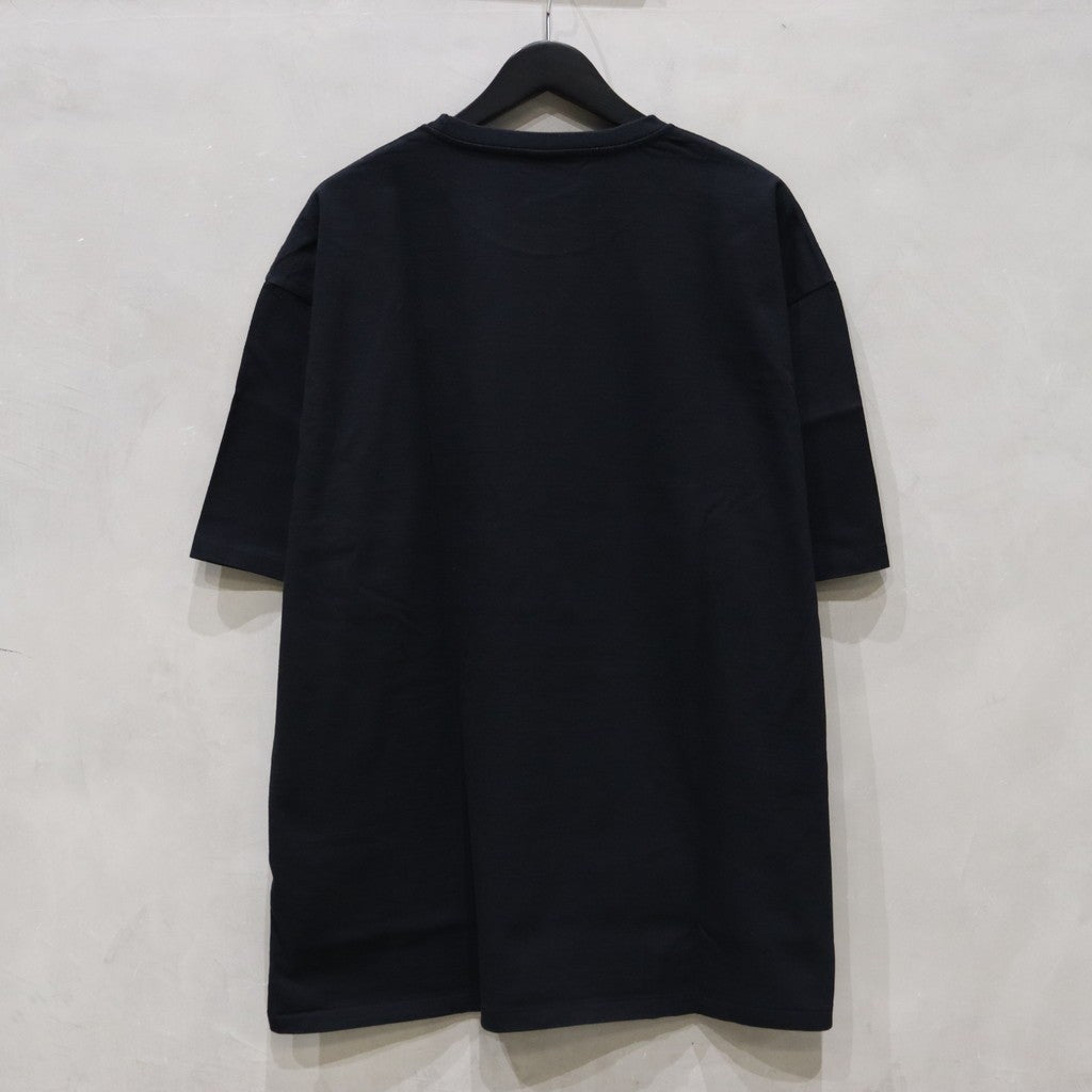 WASHED HEAVY WEIGHT CREW NECK T-SHIRT -TYPE 2- #BLACK [24SS-WMT-WT02]