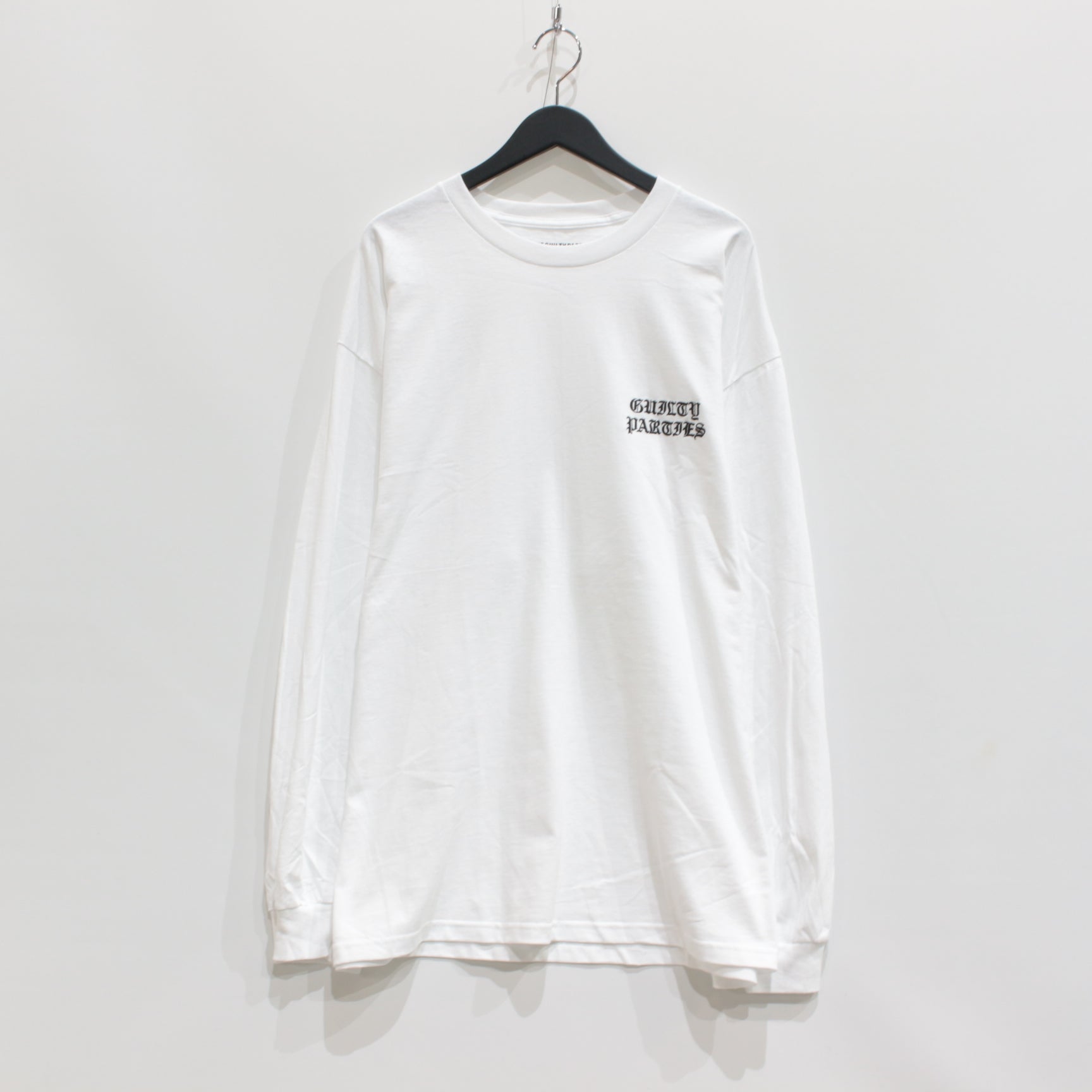 CREW NECK LONG SLEEVE T-SHIRT -TYPE 1- #WHITE [23FW-WMT-LT01