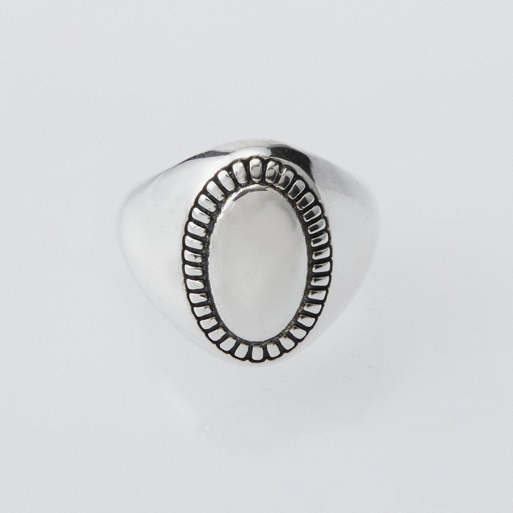 Oval Mirror Ring #SILVER [XOR018]