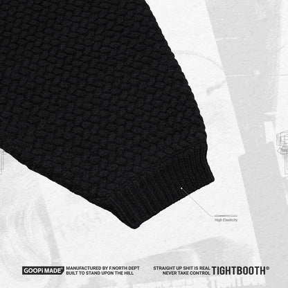 TBPR | 「GMT-01S」 Colossal Knit Sweater #SHADOW [GOOPI-23AW-DEC-TBPR-06]
