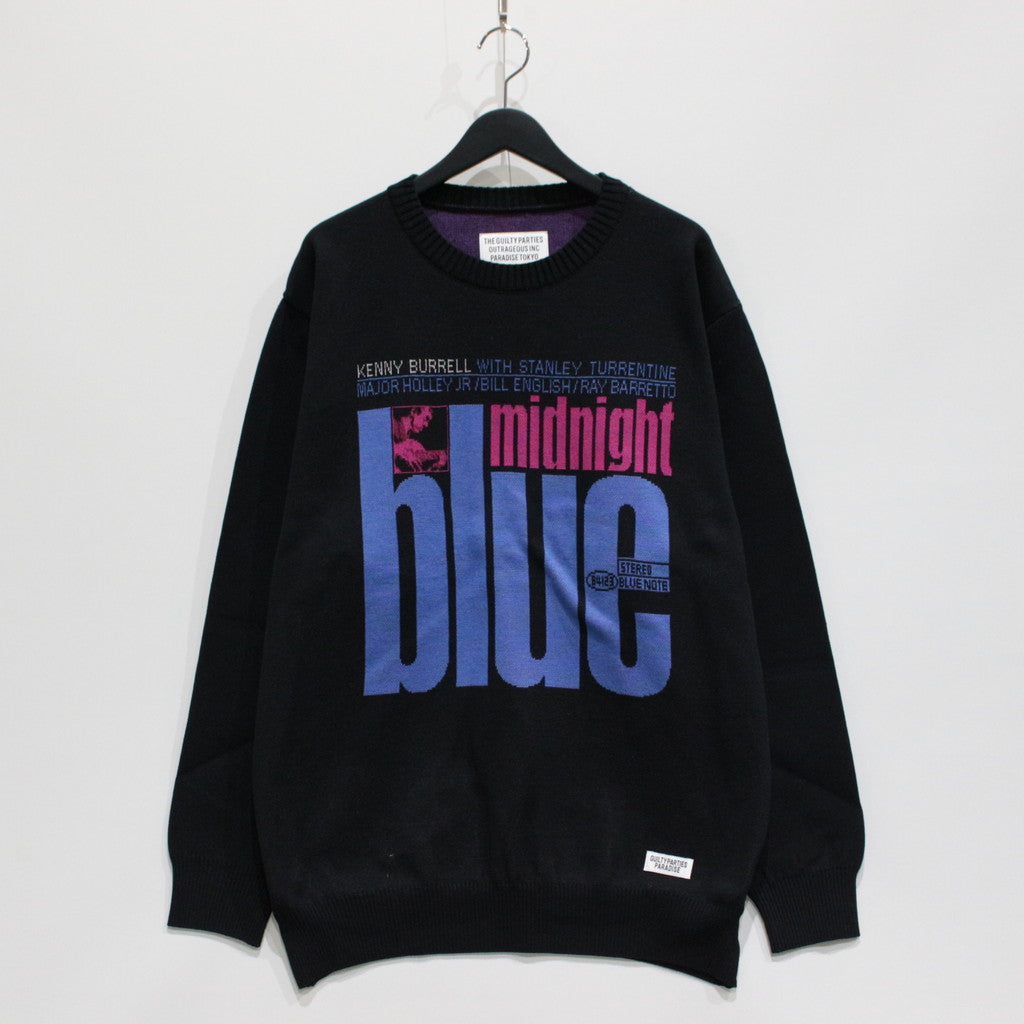 BLUE NOTE | JACQUARD SWEATER -TYPE 4- #ONE [BLUENOTE-WM-KN04]