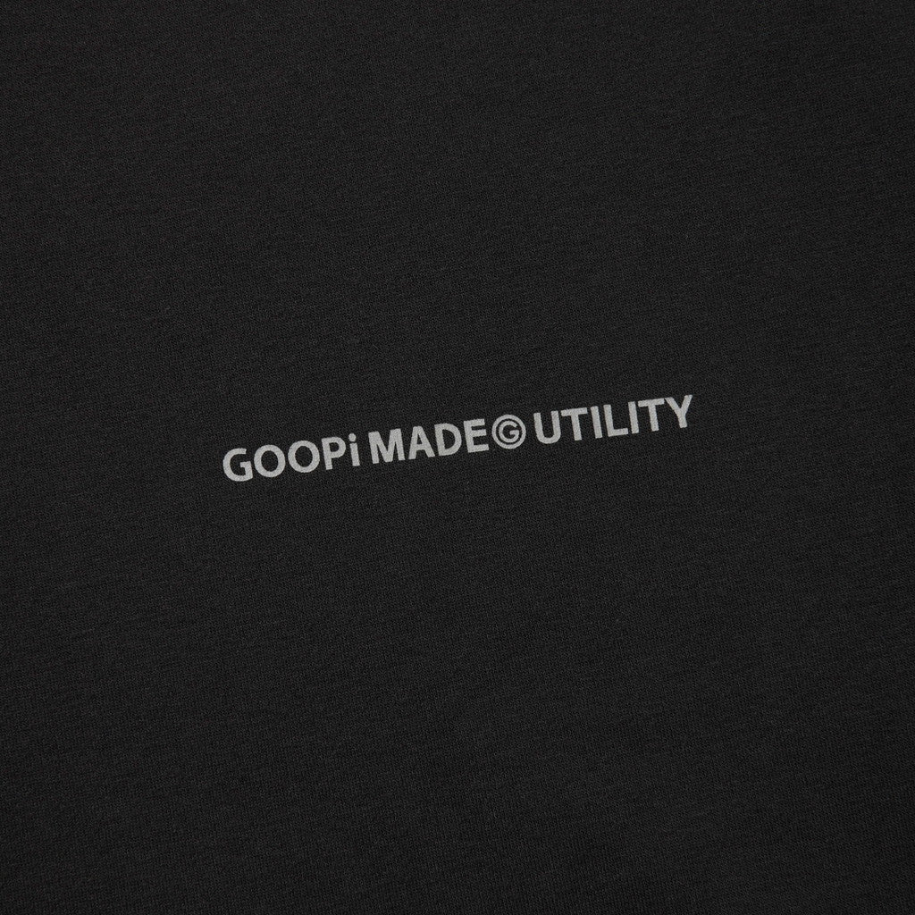 「G7-H1」 Shadow Paint Hoodie #BLACK [GOOPI-23AW-OCT-03]