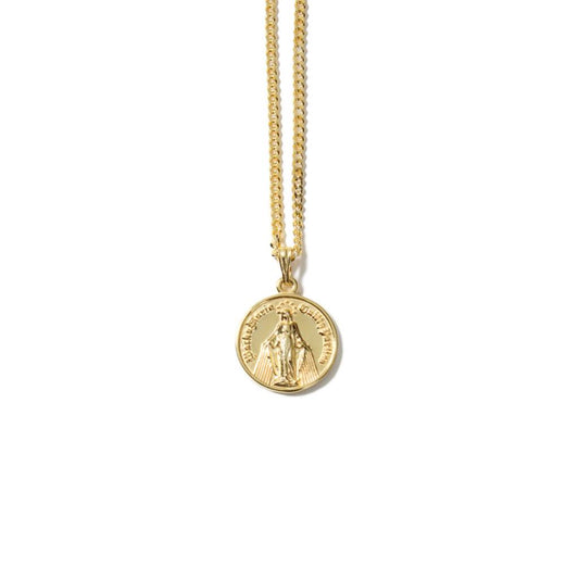 COIN NECKLACE -TYPE 2- #GOLD [WMGP-NL05]