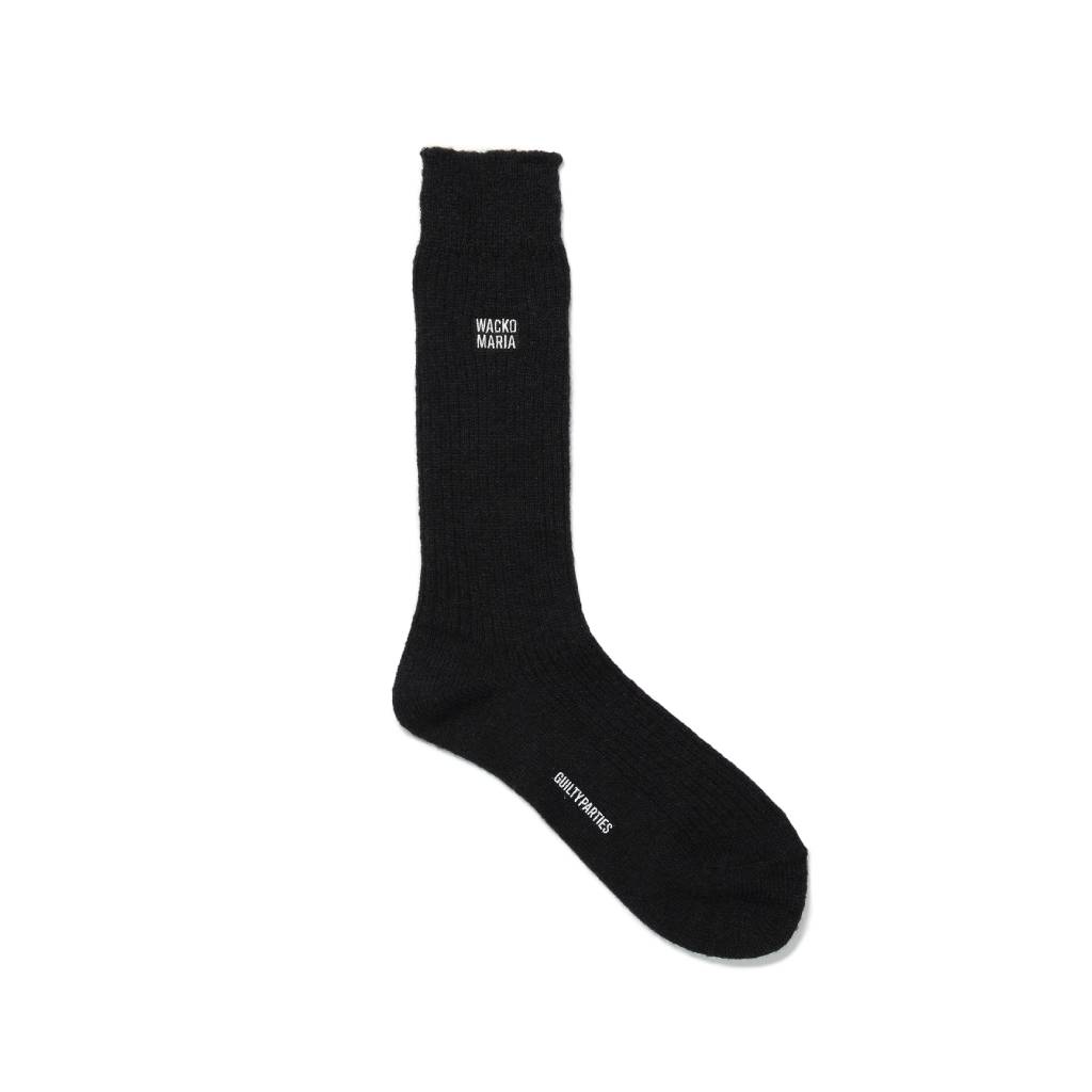 LOGO SOCKS #BLACK [23FW-WMA-SO01] – cocorozashi