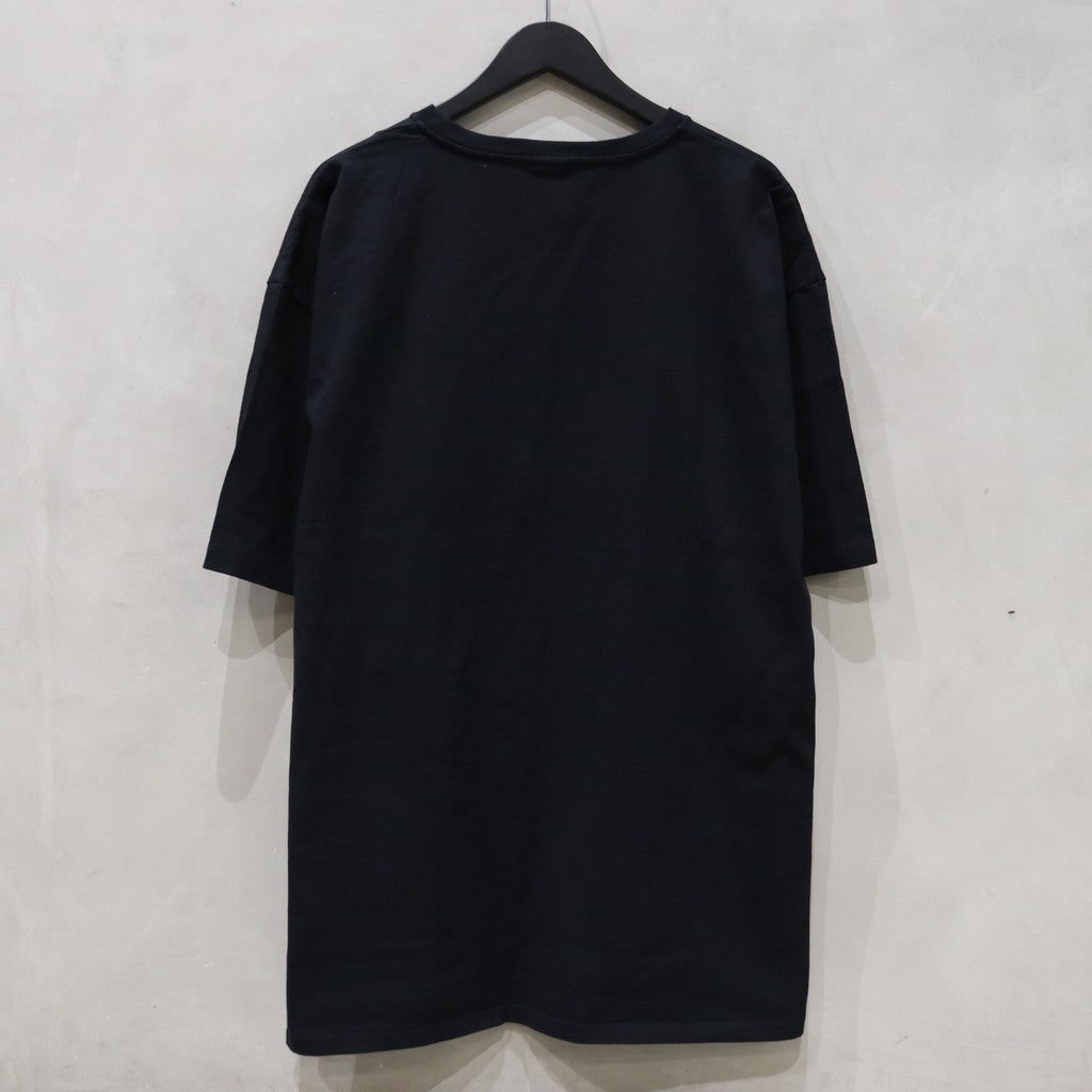 WASHED HEAVY WEIGHT CREW NECK T-SHIRT -TYPE 4- #BLACK [24SS-WMT-WT04]