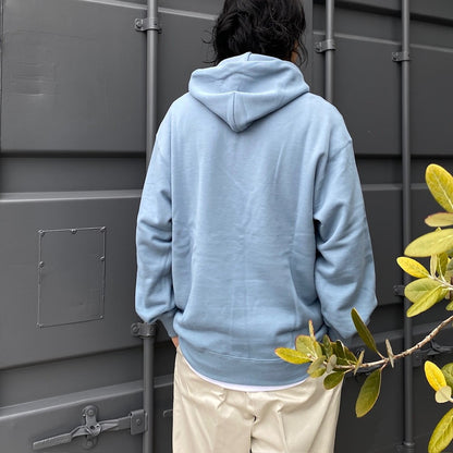 MIDDLE WEIGHT PULLOVER HOODED SWEAT SHIRT -TYPE 1- #BLUE [24SS-WMC-SS12]