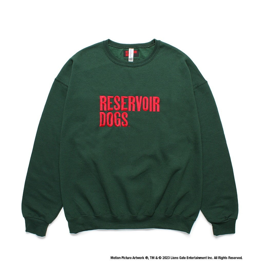 RESERVOIR DOGS | CREW NECK SWEAT SHIRT -TYPE 1- #GREEN [RD-WM-SS03