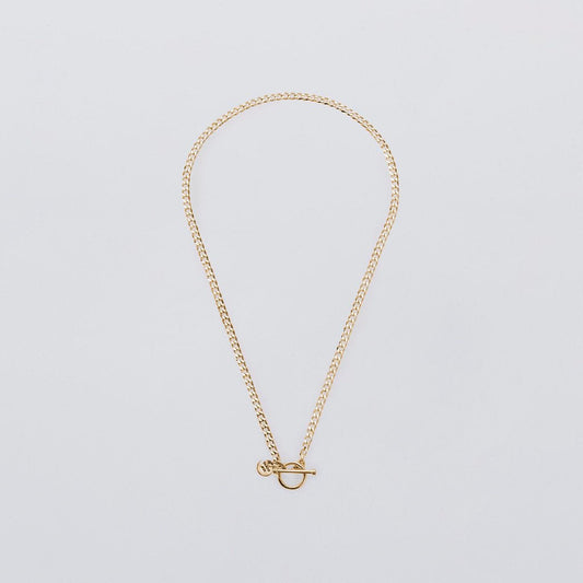 Flat Link Necklace 60cm #GOLD [XON013AG]