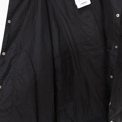 SC FRONT BUTTON DOWN HOODIE #BLACK [TAION-106SCB]