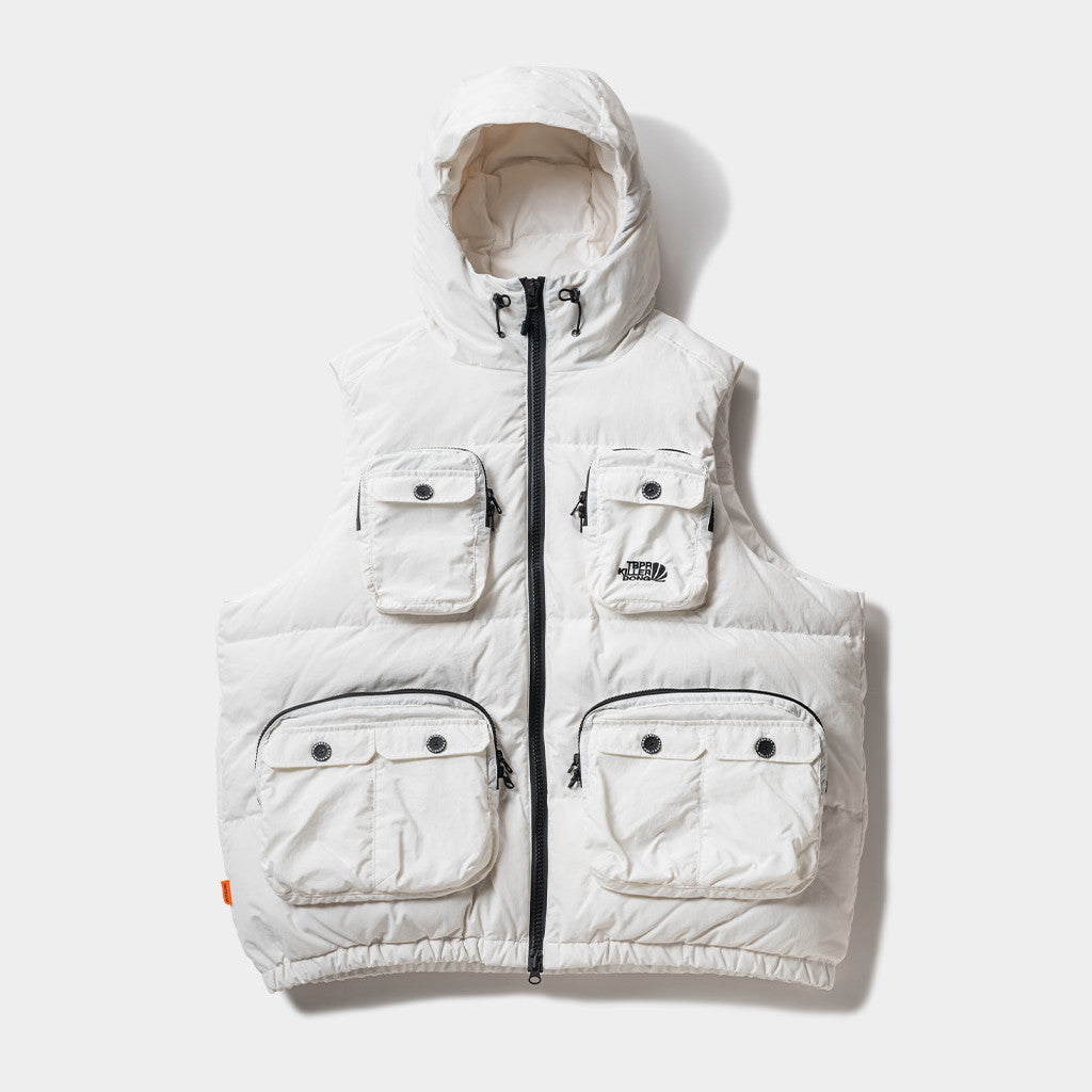 TBKB | DOWN VEST #WHITE [FW23-TBKB04]