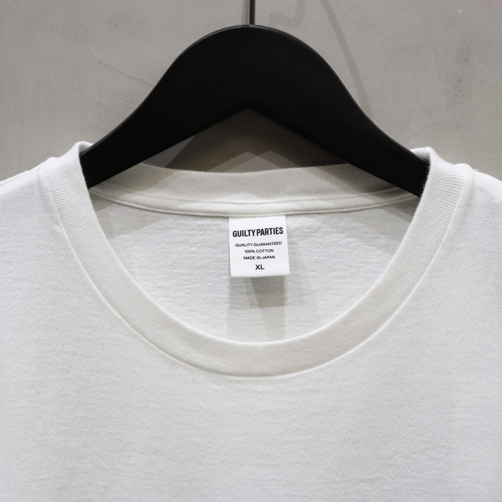 WASHED HEAVY WEIGHT CREW NECK T-SHIRT -TYPE 2- #WHITE [24SS-WMT-WT02]