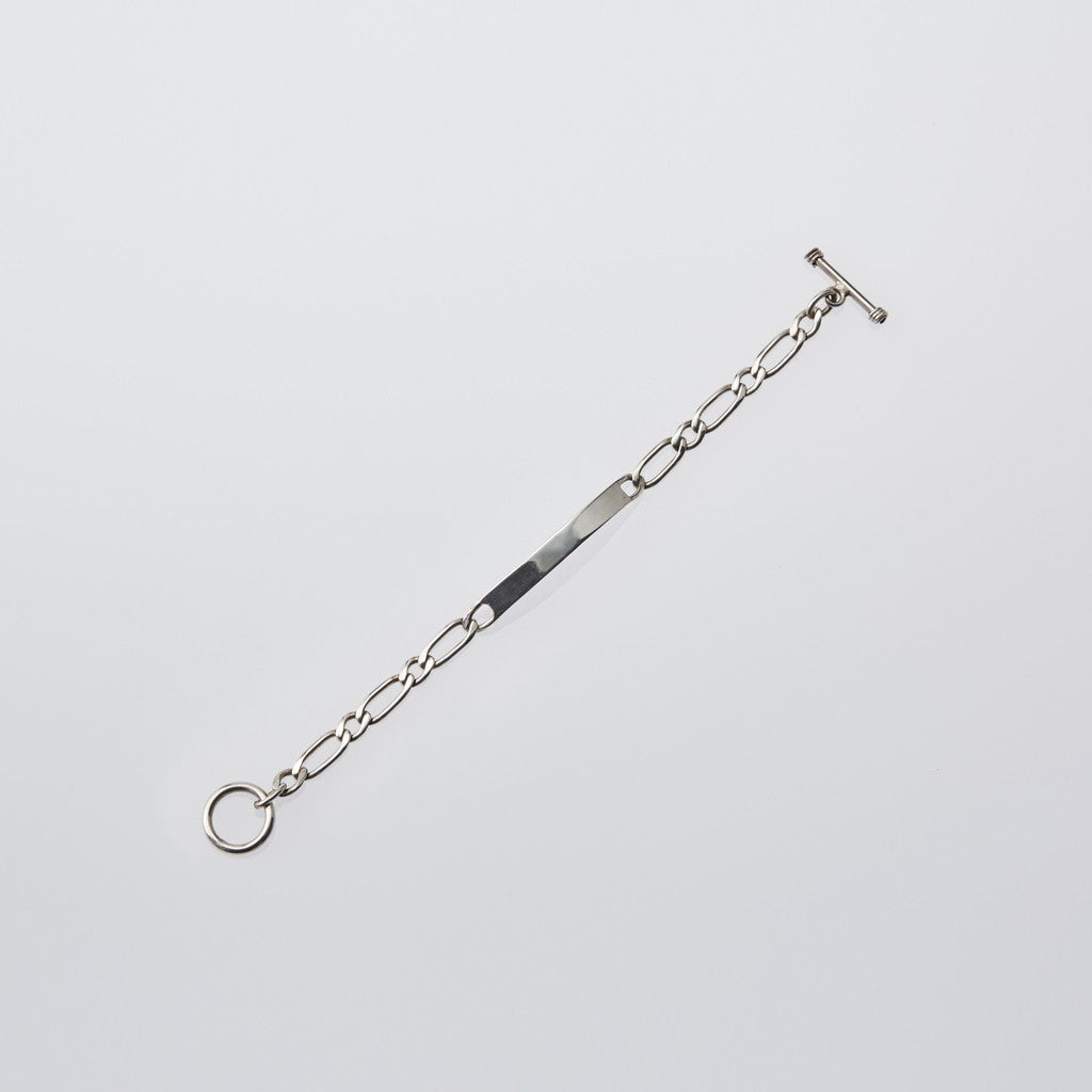 I.D Oval Mutual Link Bracelet -6mm- #SILVER [XOB039-19] – cocorozashi